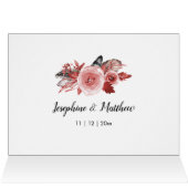 ボホフェザーバーガンディバラ結婚リース感謝していズ (内部横(上))