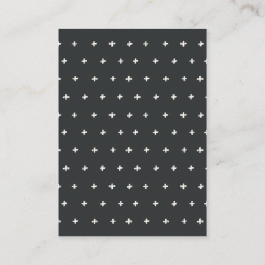 ボホフェザーフローラ矢印レシピリクエストブライド エンクロージャーカード (裏面)