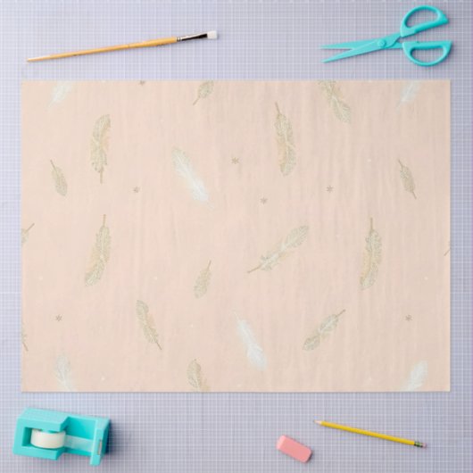 ボホフェザーモダンラグジュアリーコレクション 薄葉紙 (クラフト)