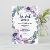 ボホフェザーリースブライダルシャワー招待 招待状 (スタンド正面)
