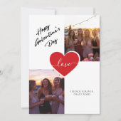 ボホフォトガランティーンズデイガーリーラブバレンタイン シーズンカード (正面)