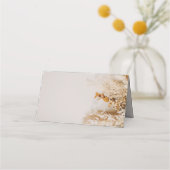 ボホフォラル秋の結婚式 プレイスカード (裏面)