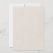 ボホフォーク男女兼用ベビーシャワーインビタ 招待状 (裏面)