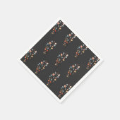 ボホフォーク秋秋の葉感謝祭 スタンダードカクテルナプキン (角)