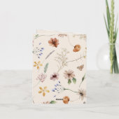 ボホフォールディングサンキューカード サンキューカード (裏面)