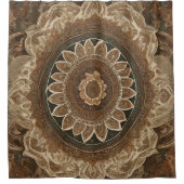 ボホフラワーシャワーカーテンスタイル2 シャワーカーテン (正面)