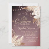 ボホフラワーストリングライツキンチェニェラ 招待状 (正面)