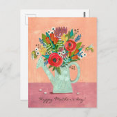 ボホフラワーズイラストレーション ポストカード (正面/裏面)