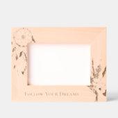 ボホフラワーズドリームキャッチャー レーザー彫刻フレーム (正面)