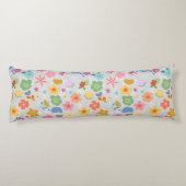 ボホフラワーズパターンB01.w LGrey BG ボディピロー (裏面)