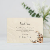 ボホフラワーズパンパス正教会キリスト教バプテスマ サンキューカード (スタンド正面)