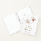 ボホフラワーズファーストホーリーコミュニオンゲストブック ノートブック (内部)