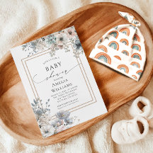 ボホフラワーズフローラ野草素朴赤ちゃんシャワー