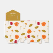 ボホフラワーズブライダルシャワーお願いボックス フェイバーボックス (折り畳みなし)