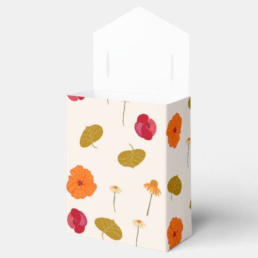 ボホフラワーズブライダルシャワーお願いボックス フェイバーボックス (オープン)