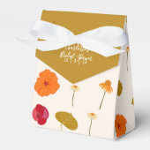 ボホフラワーズブライダルシャワーお願いボックス フェイバーボックス (正面サイド)