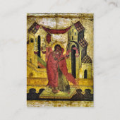 ボホフラワーズリース結婚オーソドックス祈りの言葉カード プレイスカード (裏面)