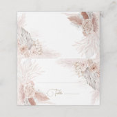 ボホフラワーズ座席表 プレイスカード (外部開封)