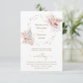 ボホフラワーズ結婚式招待状 招待状 (スタンド正面)
