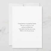 ボホフラワーブーケのニュートラルカラー卒業 (裏面)