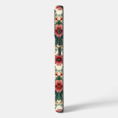 ボホフラワー魔法 – 緑とピンクの色合い Case-Mate iPhoneケース (裏面 / 左)