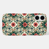 ボホフラワー魔法 – 緑とピンクの色合い Case-Mate iPhoneケース (裏面 (横))
