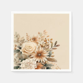 ボホフラワー スタンダードカクテルナプキン