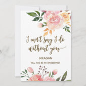 ボホフローラは俺の花嫁カードだ 招待状 (正面)