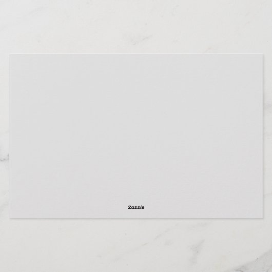 ボホフローラアドバイスとウィッシュブライダルシャワー 便箋 (裏面)