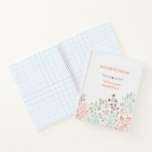 ボホフローラインスピレーション引用文 ノートブック (内部)