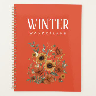 ボホフローラウィークリープランナー | テラコッタトーン プランナー手帳