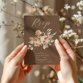 ボホフローラウェスタン結婚ズ 出欠カード