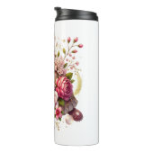 ボホフローラウミガメピンクの花 タンブラー (回転右)