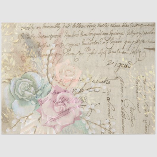 ボホフローラエフェメラデザインシリーズ#4 薄葉紙 (正面)