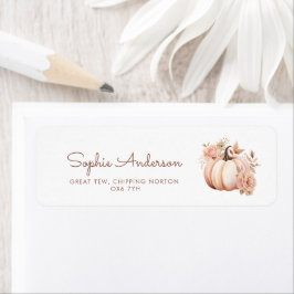 ボホフローラカボチャ ラベル