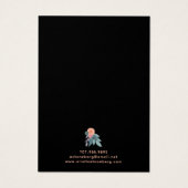 ボホフローラカラフルイヤリングブラック (裏面)