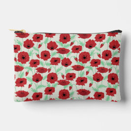 ボホフローラケシ模様 アクセサリーポーチ