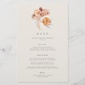 ボホフローラコーヒーテーマブライダルシャワーブランチ (正面)