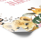 ボホフローラサファリ誕生日標識 フォトプリント (角)