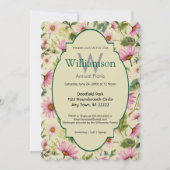 ボホフローラサマーイベント招待状 (正面)