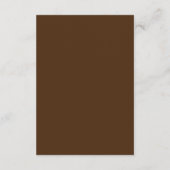 ボホフローラテラコッタ結婚の詳細 エンクロージャーカード (裏面)