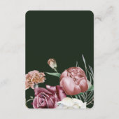 ボホフローラテラ結婚コッタズゲスト詳細 エンクロージャーカード (裏面)