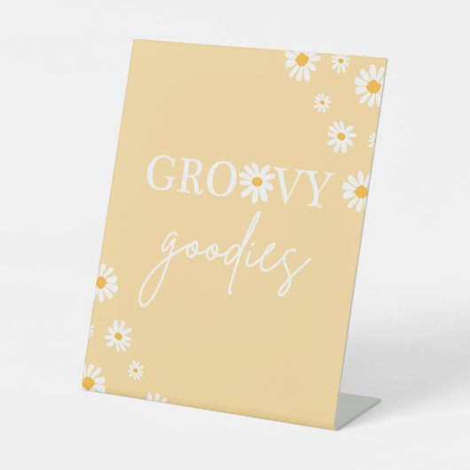 ボホフローラデイジーグルーヴィー誕生日グルーヴィグッズ 台座サイン (正面)