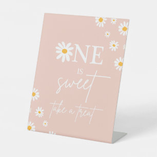 ボホフローラデイジーGroovyバースデーパーティーのお願い 台座サイン