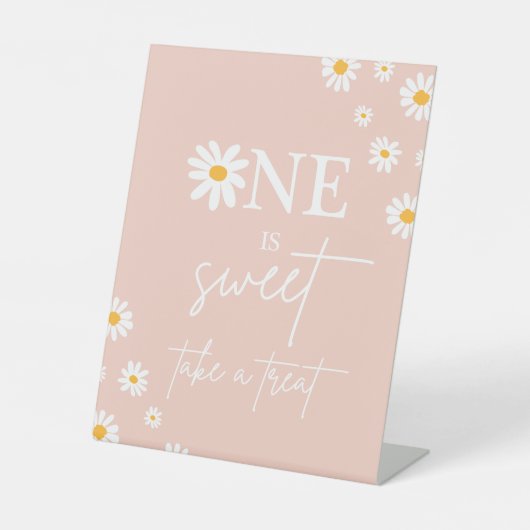 ボホフローラデイジーGroovyバースデーパーティーのお願い 台座サイン (正面)