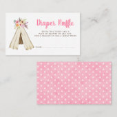 ボホフローラトライバルテペエオムツラッフルチケット エンクロージャーカード (正面/裏面)