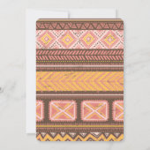 ボホフローラドリームキャッチャーファースト誕生日招待状 招待状 (裏面)