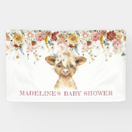 ボホフローラハイランドカウウェルカム 横断幕