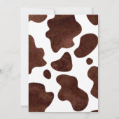 ボホフローラハイランドカウベビーシャワー 招待状 (裏面)