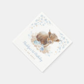 ボホフローラハイランドカウボーイ1st誕生日 スタンダードカクテルナプキン (角)